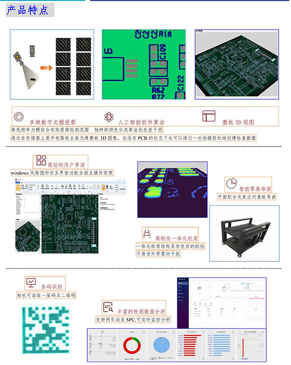 3DSPI錫膏檢測儀功能 3DSPI錫膏檢測儀功能